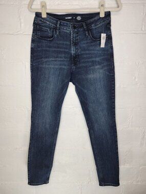 Old Navy Women's Size 12 Jeans Rockstar Super Skinny High Rise